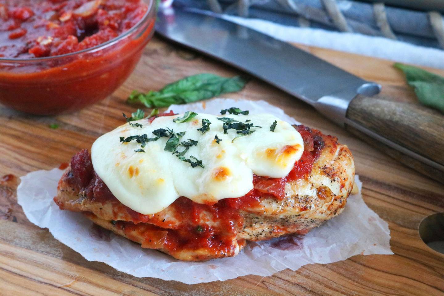 Chicken Marinara with Vegetables